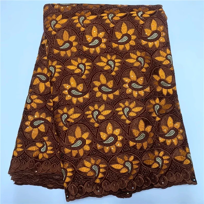 5 yard Heavy Beaded Embroidery African 100% Premium Cotton Fabrics High quality Swiss Voile Lace Popular Dubai Style PSJF101802
5 yard Heavy Beaded Embroidery African 100% Premium Cotton Fabrics High quality Swiss Voile Lace Popular Dubai Style PSJF101802