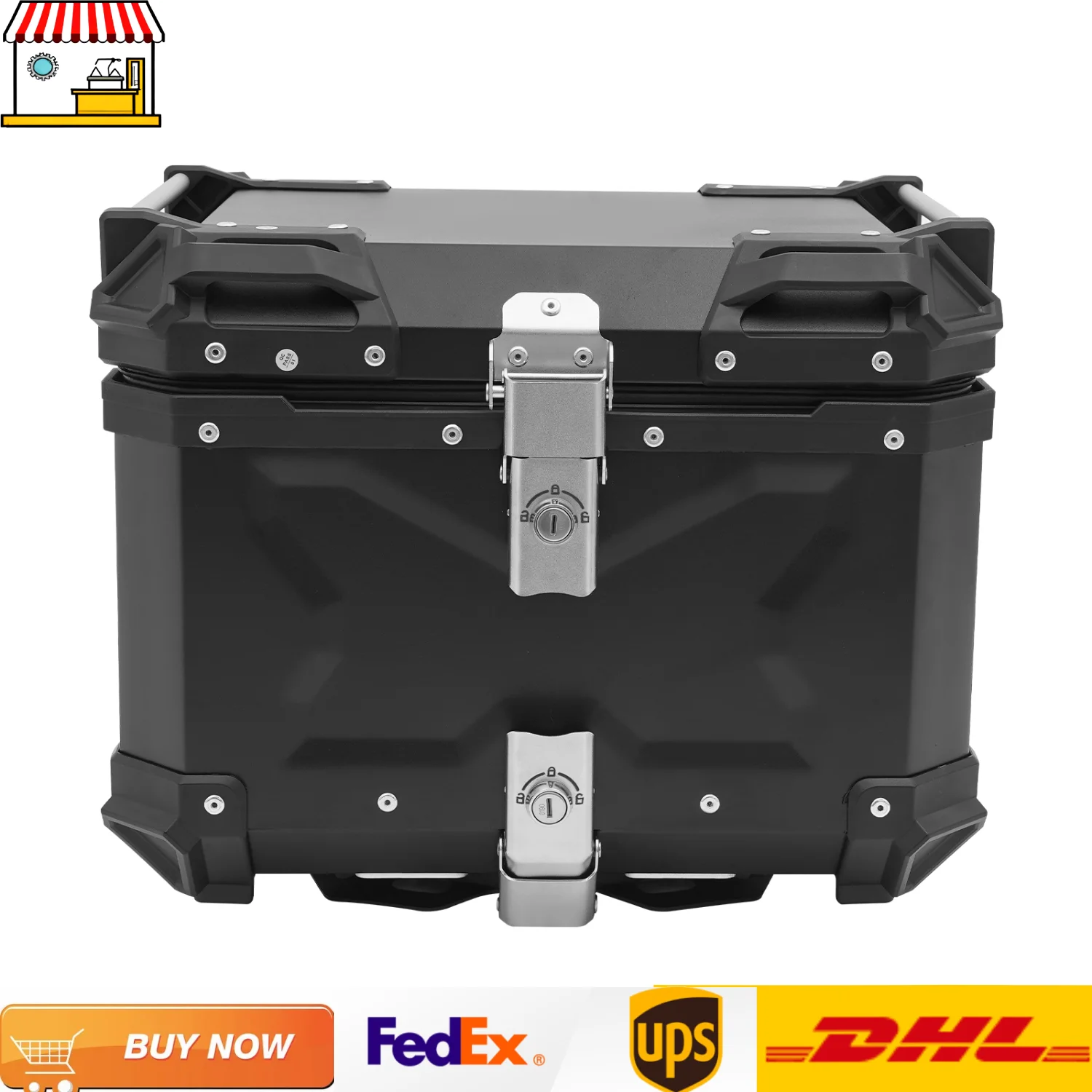 45L/55L/65L Motorcycle Rear Trunk| Universal Waterproof Motorcycle Tail Storage Box| Aluminum Alloy Quick Release Luggage Case
45L/55L/65L Motorcycle Rear Trunk| Universal Waterproof Motorcycle Tail Storage Box| Aluminum Alloy Quick Release Luggage Case