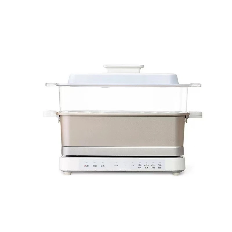 H1 multifunctional two-layer electric steamer household barbecue plate barbecue hot pot integrated hi pot
H1 multifunctional two-layer electric steamer household barbecue plate barbecue hot pot integrated hi pot