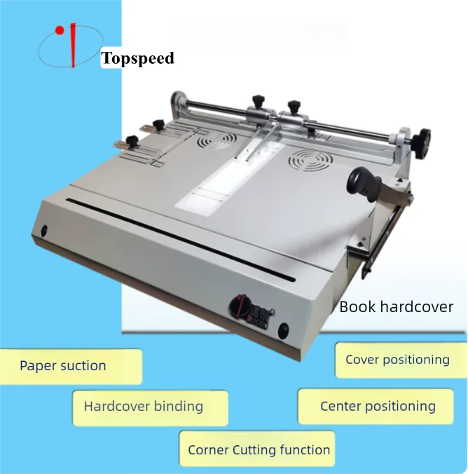 Manual Hardcover Making Machine Hardcover Maker A4 Size for Coffee Table Book, Photo Books and Bibles
Manual Hardcover Making Machine Hardcover Maker A4 Size for Coffee Table Book, Photo Books and Bibles