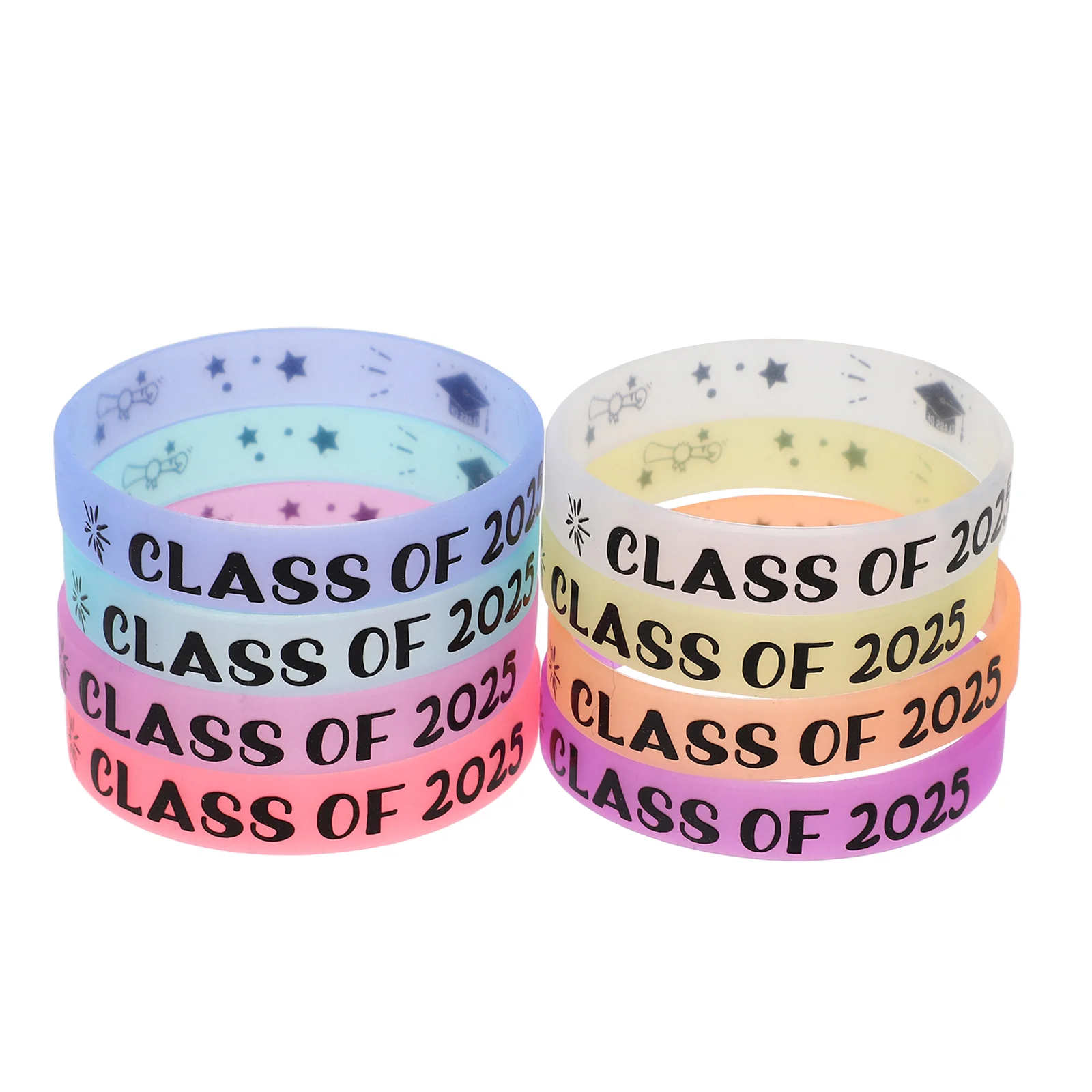 8 Pcs Graduation Bracelet Themed Wristbands Grade Party Favors Silica Gel Kindergarten Preschool Decorations
8 Pcs Graduation Bracelet Themed Wristbands Grade Party Favors Silica Gel Kindergarten Preschool Decorations