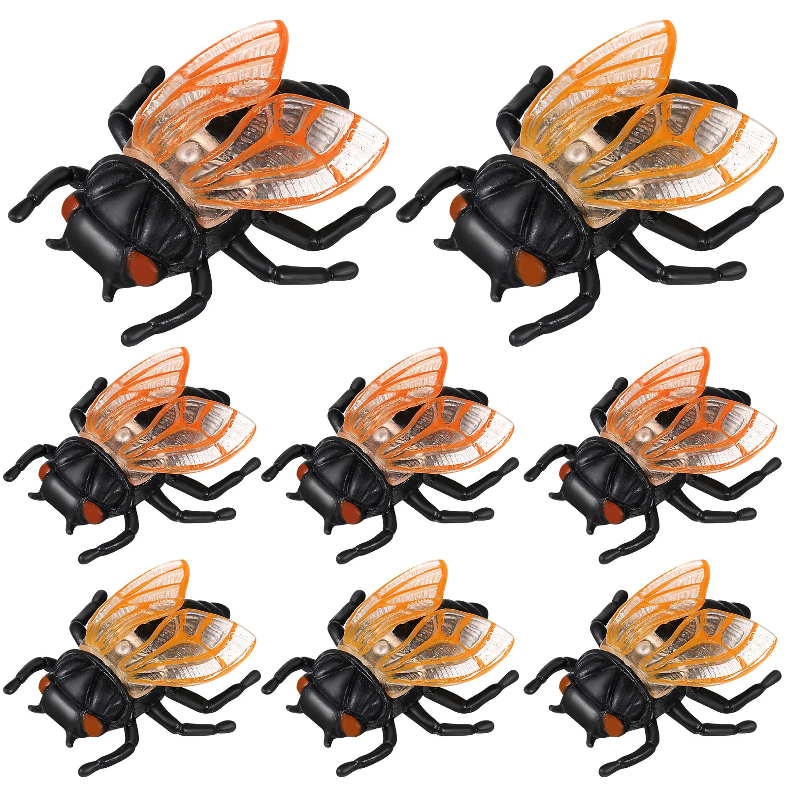 20Pcs Adorable Environmentally Friendly Cicada Ornament Set for Indoor Outdoor Decor Bonsai Display Landscape Accessory Garden
20Pcs Adorable Environmentally Friendly Cicada Ornament Set for Indoor Outdoor Decor Bonsai Display Landscape Accessory Garden