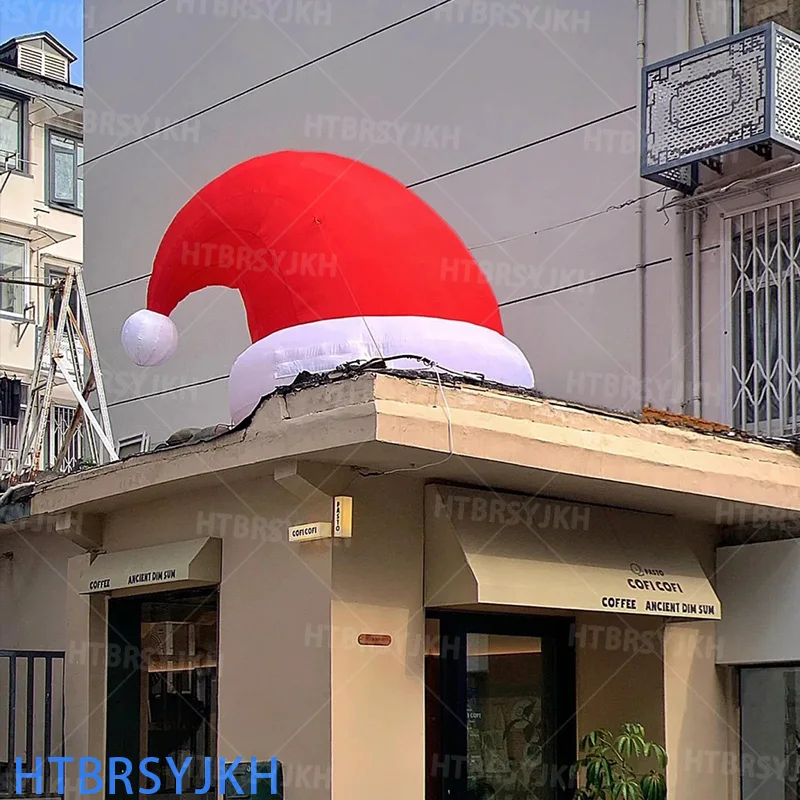 Inflatable Christmas hat band blower, Christmas roof decoration, outdoor garden lawn for Christmas decoration props
Inflatable Christmas hat band blower, Christmas roof decoration, outdoor garden lawn for Christmas decoration props
