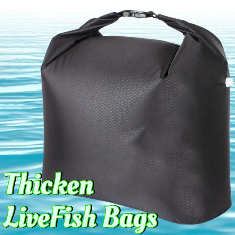 Портативные утолщенные мешки для живой рыбы, большой вместимости, износостойкие, складные, многофункциональные рыболовные корзины, снасти для рыбалки
Портативные утолщенные мешки для живой рыбы, большой вместимости, износостойкие, складные, многофункциональные рыболовные корзины, снасти для рыбалки