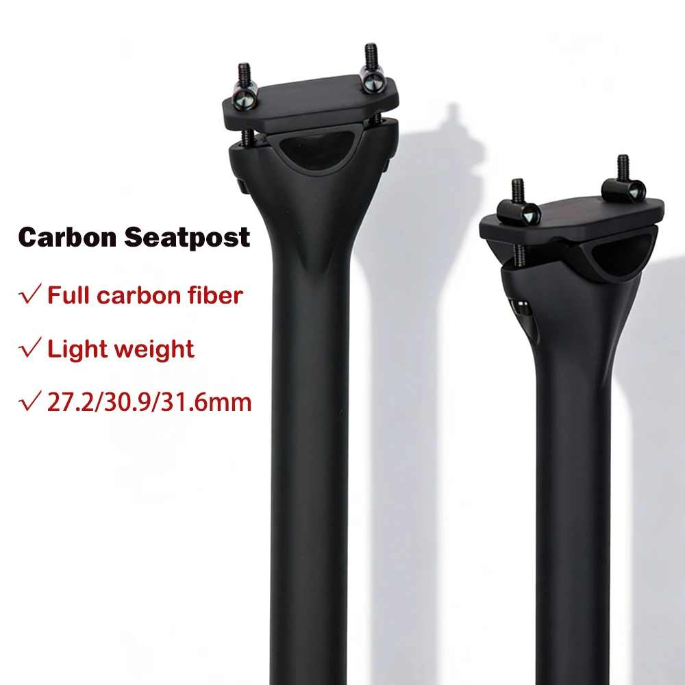 ELITAONE UD Carbon Bicycle Seat Post 27.2/30.9/31.6mm Lightweight MTB Road Bike Seatpost Cycling Accessories
ELITAONE UD Carbon Bicycle Seat Post 27.2/30.9/31.6mm Lightweight MTB Road Bike Seatpost Cycling Accessories