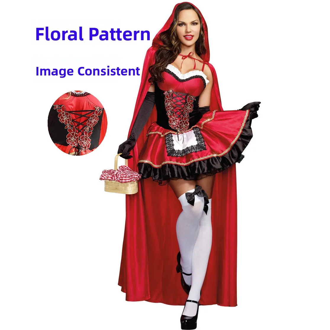 MXXL Witch Little Red Riding Hood Costume Halloween Robe Death Day Festival Party Cosplay Women's Traditional Ethnic Stage Co...
MXXL Witch Little Red Riding Hood Costume Halloween Robe Death Day Festival Party Cosplay Women's Traditional Ethnic Stage Co...