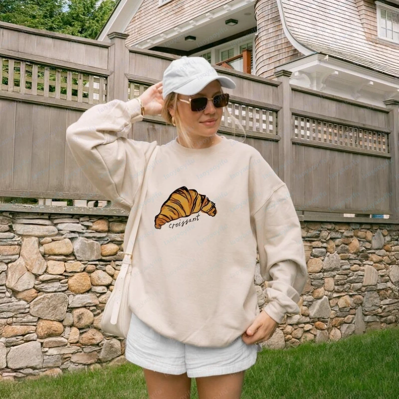 Croissant French Pastry Trendy Paris Sweatshirt Food Sweatshirt Breakfast Sweatshirt Paris Sweater Croissant Lover Outdoors Tops
Croissant French Pastry Trendy Paris Sweatshirt Food Sweatshirt Breakfast Sweatshirt Paris Sweater Croissant Lover Outdoors Tops