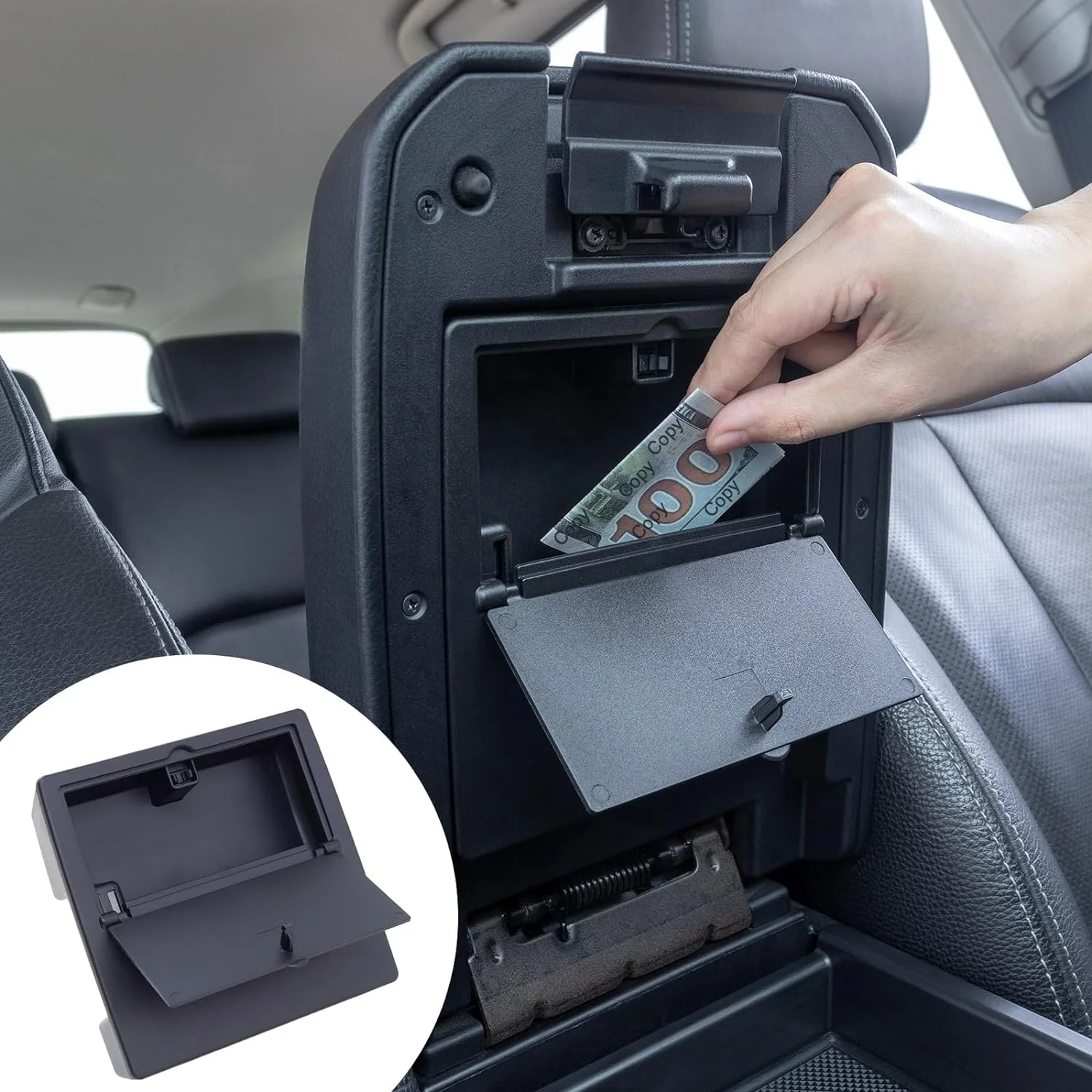 Flying Wing Center Console Hidden Storage Box ABS Armrest Box For Tacoma 2016-2023 Center Console Storage Box
Flying Wing Center Console Hidden Storage Box ABS Armrest Box For Tacoma 2016-2023 Center Console Storage Box