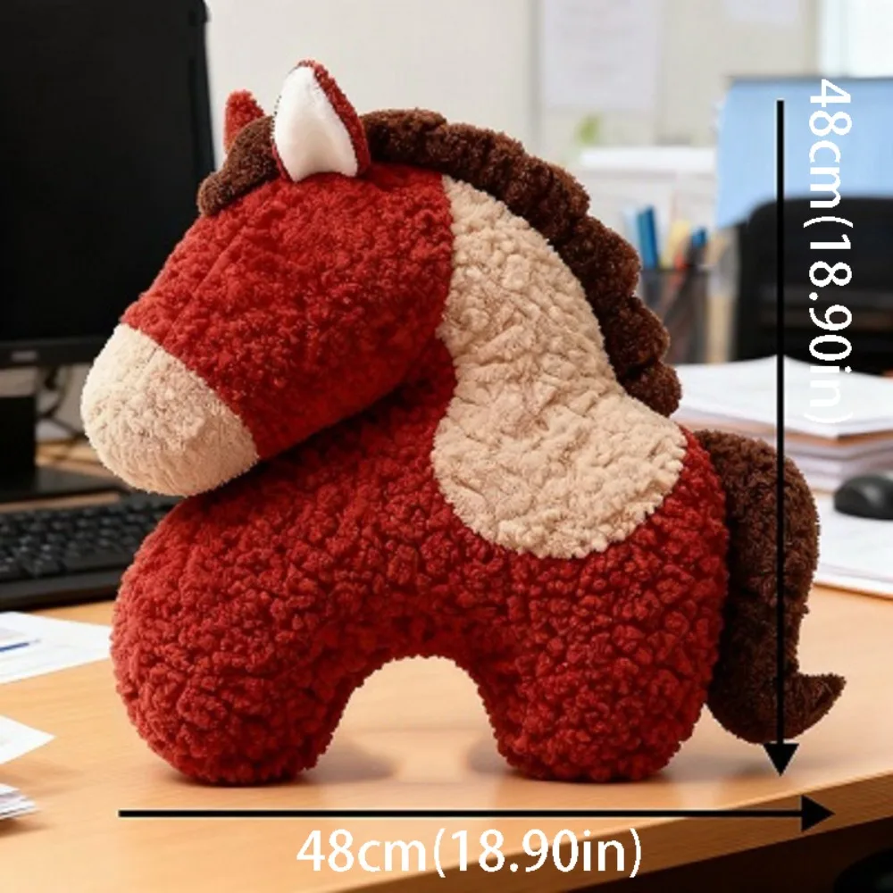 Machine Washable Pony Plush Pillow Plush Material Cozy Soft Soft Pillow Red Color Non-Slip Bottom Non-Slip Pillow Office Use
Machine Washable Pony Plush Pillow Plush Material Cozy Soft Soft Pillow Red Color Non-Slip Bottom Non-Slip Pillow Office Use