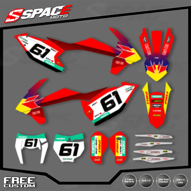SPACE Custom Motorcycle Graphics Background Decal for KTM EXC125 250 300 350 450 2016-2018 SXF 2017-2019 Decals Stickers Kits 08
SPACE Custom Motorcycle Graphics Background Decal for KTM EXC125 250 300 350 450 2016-2018 SXF 2017-2019 Decals Stickers Kits 08