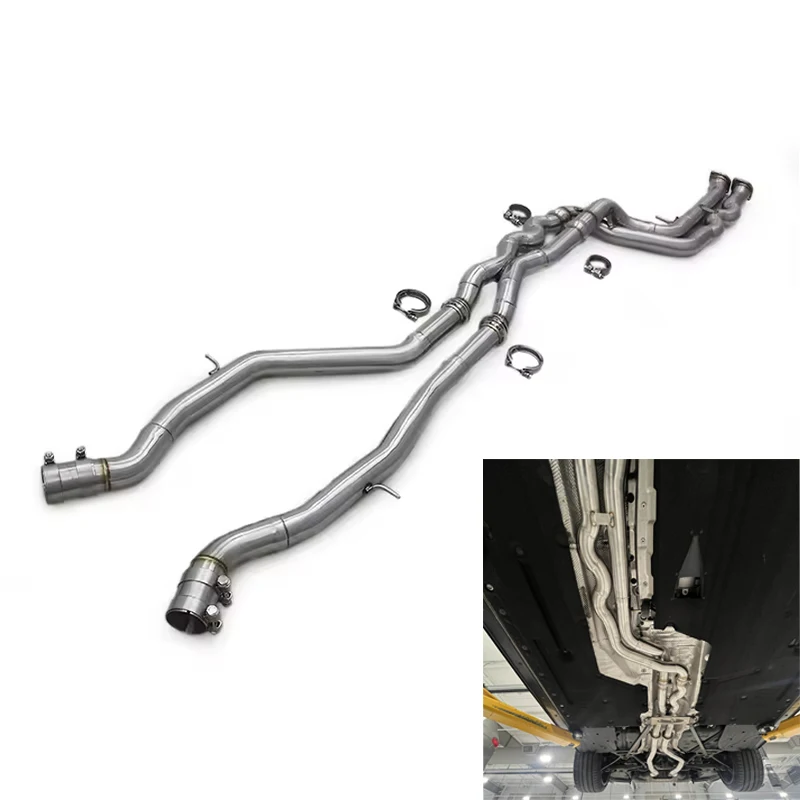 Suitable for BMW M3 M4 F80 F82 F83 S55 Stainless Steel Sports Exhaust Middle Equilong Medium Tube
Suitable for BMW M3 M4 F80 F82 F83 S55 Stainless Steel Sports Exhaust Middle Equilong Medium Tube