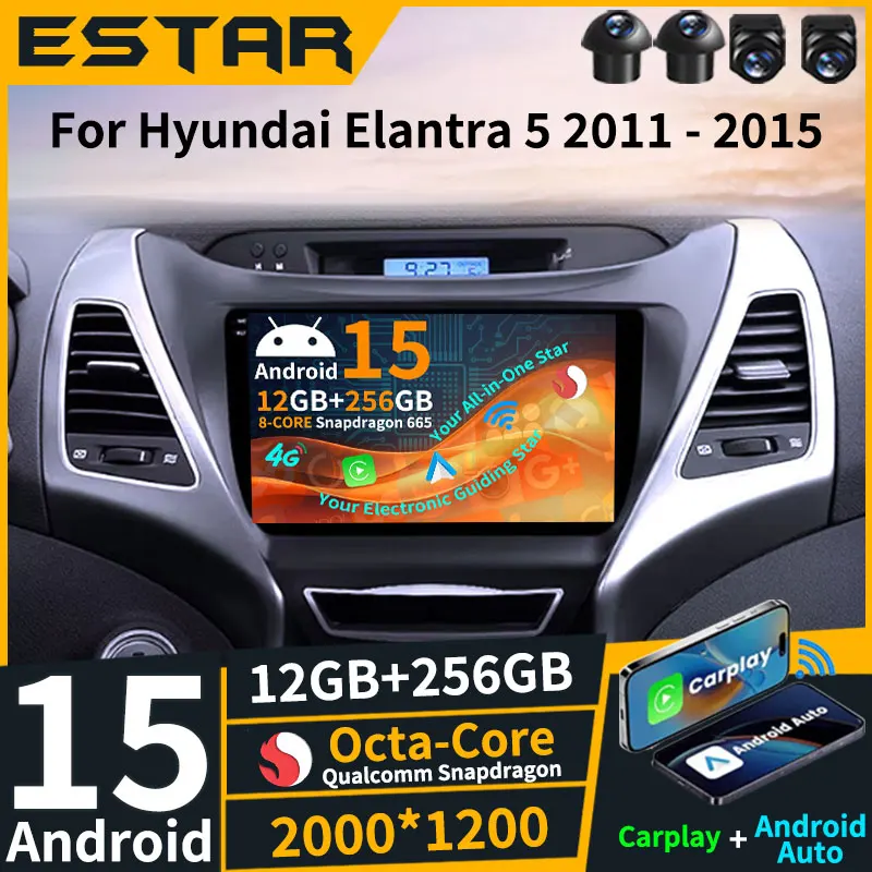 Беспроводной Carplay Android 15 для Hyundai Elantra 5 JK GD MD UD 2011-2015 GPS BT WIFI RDS QLED DSP Мультимедиа Стерео 4G LTE 2din
Беспроводной Carplay Android 15 для Hyundai Elantra 5 JK GD MD UD 2011-2015 GPS BT WIFI RDS QLED DSP Мультимедиа Стерео 4G LTE 2din