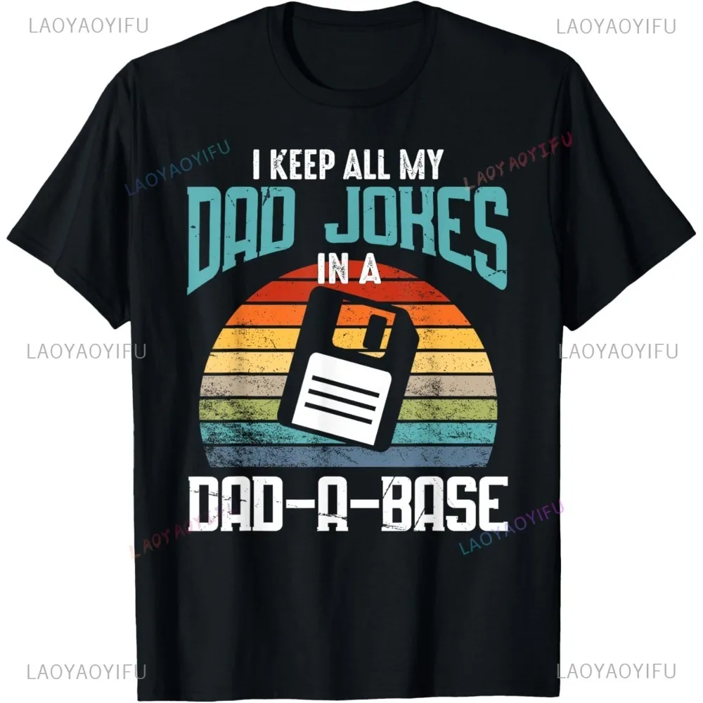 Funny Dad Jokes Database Pun Best Dad Humor Fathers Day T-Shirt Fashion Loose Vintage Short Sleeve Casual Fashion Man Tshirt
Funny Dad Jokes Database Pun Best Dad Humor Fathers Day T-Shirt Fashion Loose Vintage Short Sleeve Casual Fashion Man Tshirt