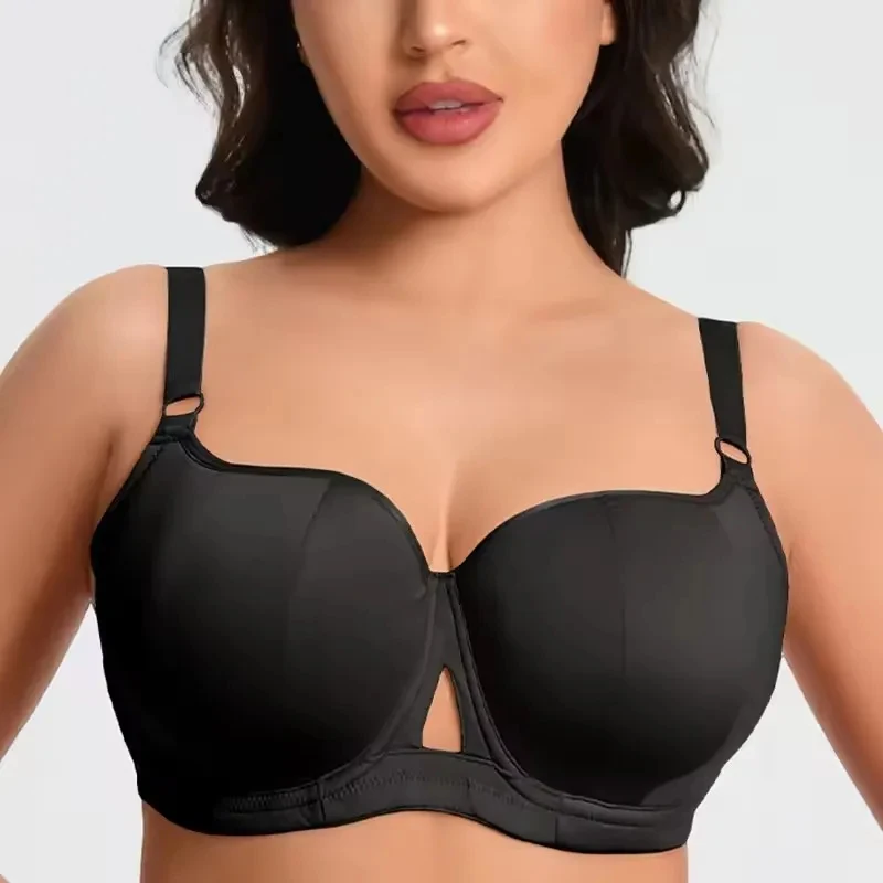 Womens Push Up Minimizer Bra Full Cup Underwire Female Smooth Plus Size Lingerie 75 80 85 90 95 D E F G H I EU Size
Womens Push Up Minimizer Bra Full Cup Underwire Female Smooth Plus Size Lingerie 75 80 85 90 95 D E F G H I EU Size