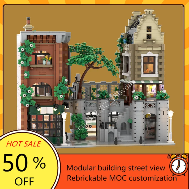5708PCS City Center Modular MOC Creative street view Model Building Blocks Architecture DIY Education Assembly Model Toys Gifts
5708PCS City Center Modular MOC Creative street view Model Building Blocks Architecture DIY Education Assembly Model Toys Gifts