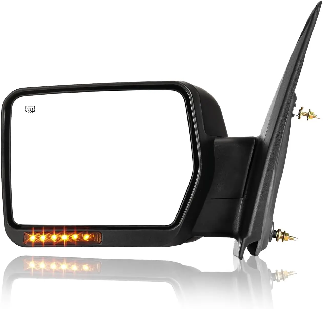 Towing for 07-14 F150 Pickup Truck, Glass Material, Black Color, Power Heated, Amber Signal, Driver Side Replacement
Towing for 07-14 F150 Pickup Truck, Glass Material, Black Color, Power Heated, Amber Signal, Driver Side Replacement
