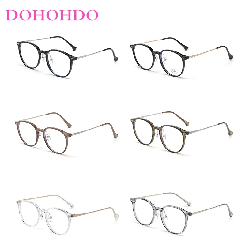 TR90 Vintage Trend Luxury Brand Design Oval Optical Eyeglasses Fashion For Men Women Classic Computer Anti-Blue Light Glasses
TR90 Vintage Trend Luxury Brand Design Oval Optical Eyeglasses Fashion For Men Women Classic Computer Anti-Blue Light Glasses