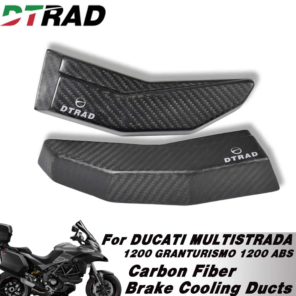 For DUCATI MULTISTRADA 1200 GRANTURISMO 2013-2014 1200 ABS 2014 Carbon Fiber Brake Air Cooling Ducts Caliper Radiator Guard
For DUCATI MULTISTRADA 1200 GRANTURISMO 2013-2014 1200 ABS 2014 Carbon Fiber Brake Air Cooling Ducts Caliper Radiator Guard
