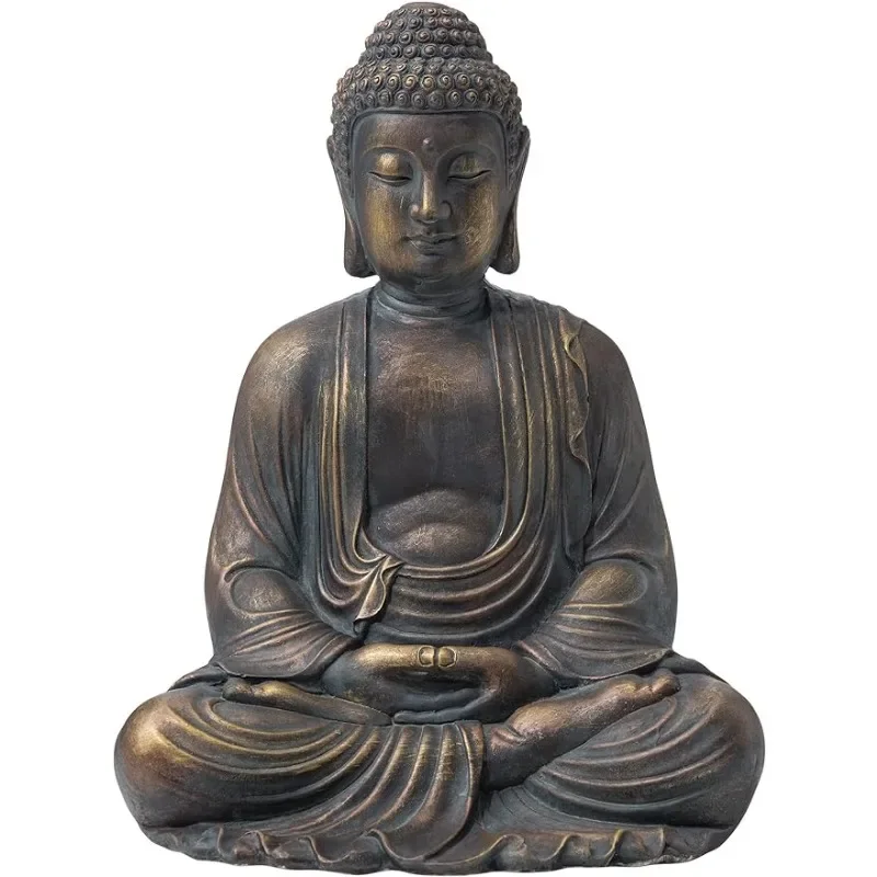 GH20384 Meditating Buddha Temple Garden Statue Outdoor Sculpture Decorative 22.83" H
GH20384 Meditating Buddha Temple Garden Statue Outdoor Sculpture Decorative 22.83" H