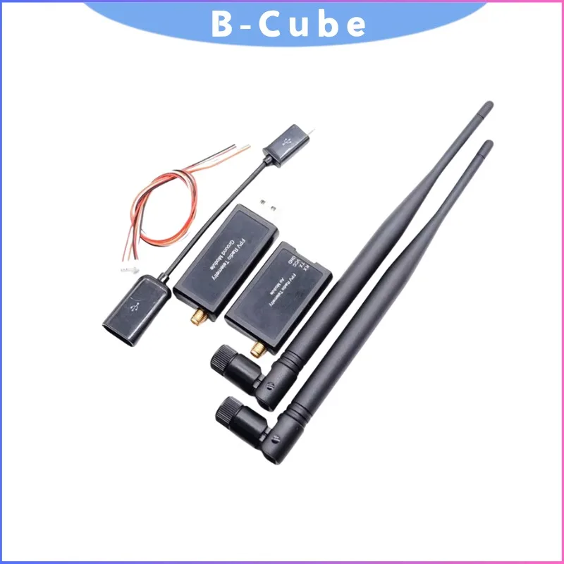 B-CUBE 3DR 1000mW 1W High Power Telemetry Radio 433MHz 915MHz for Pixhawk ArduPilot Long Range FPV Drone
B-CUBE 3DR 1000mW 1W High Power Telemetry Radio 433MHz 915MHz for Pixhawk ArduPilot Long Range FPV Drone