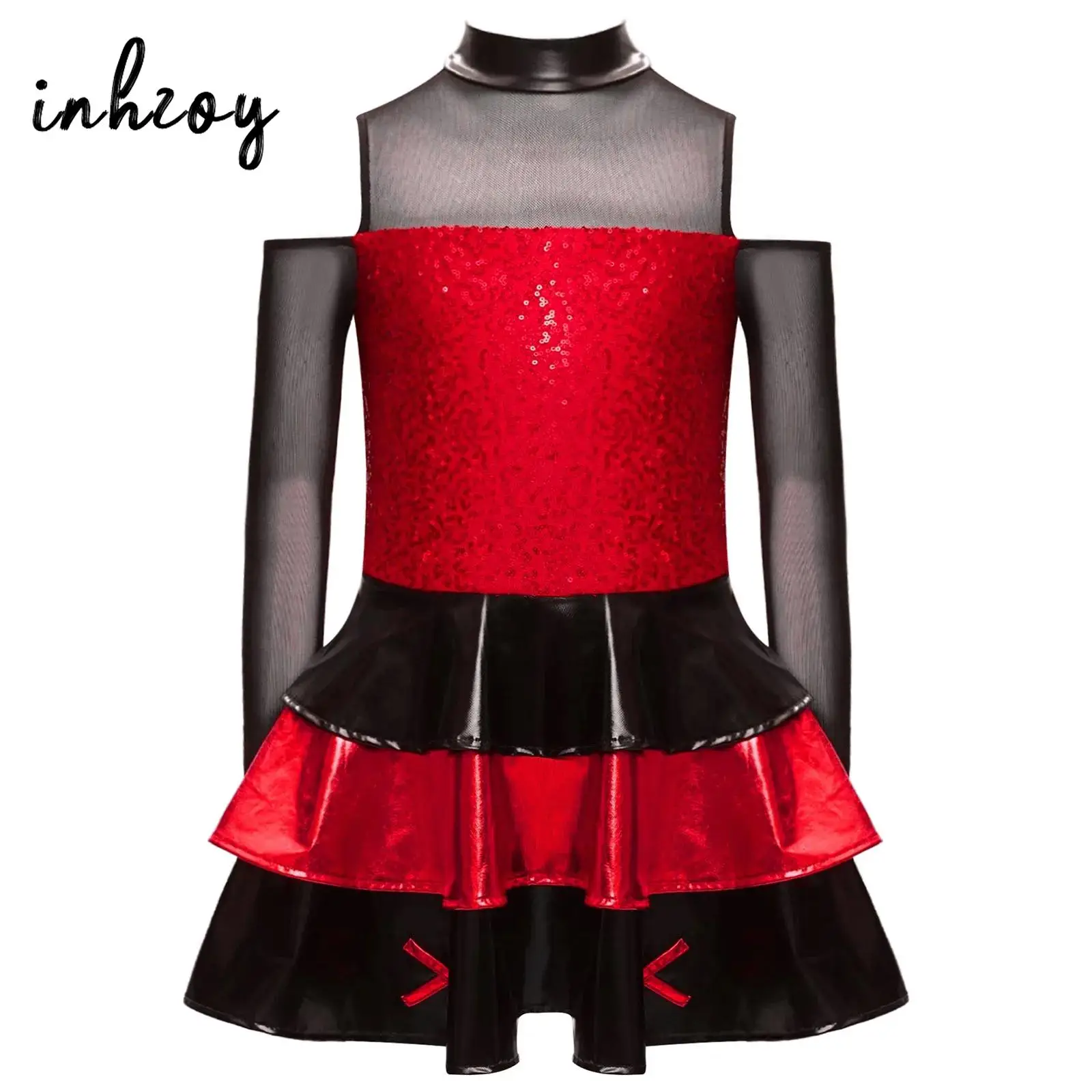 Детское многоуровневое трико с блестками и рюшами для девочек, костюм для латинских джазовых танцев с многоуровневой юбкой для балета, лирического танца
Детское многоуровневое трико с блестками и рюшами для девочек, костюм для латинских джазовых танцев с многоуровневой юбкой для балета, лирического танца