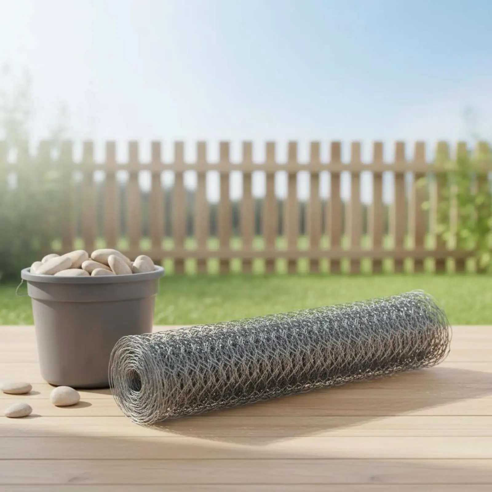 Galvanized Chicken Wire Roll Sturdy Galvanized Chicken Fence Farm Fencing Easy to Cut Outdoor Barrier Corrosion Resistant
Galvanized Chicken Wire Roll Sturdy Galvanized Chicken Fence Farm Fencing Easy to Cut Outdoor Barrier Corrosion Resistant