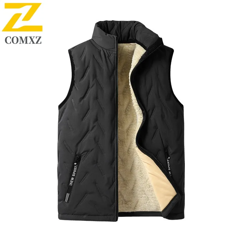 EiAO Vest Plus Size Men's Ultrasonic Fleece Lined Windproof Waterproof Thermal Sleeveless Jacket for Dad Casual Winter Wear 2025
EiAO Vest Plus Size Men's Ultrasonic Fleece Lined Windproof Waterproof Thermal Sleeveless Jacket for Dad Casual Winter Wear 2025