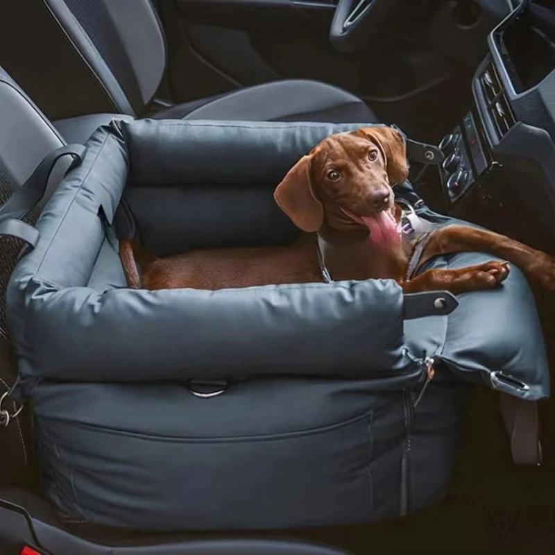 Portable dog bed, pet bed, adjustable waterproof dog seat, rear raised pet bed
Portable dog bed, pet bed, adjustable waterproof dog seat, rear raised pet bed