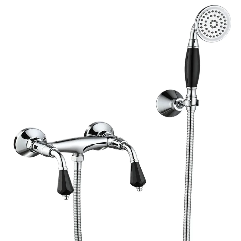 Simple shower shower, bathtub shower, double faucet, simple shower, hotel, European antique
Simple shower shower, bathtub shower, double faucet, simple shower, hotel, European antique