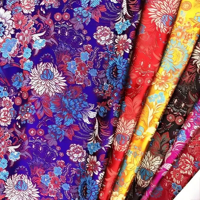0.5/1/2m Imitation Silk Brocade Fabric Beautiful DIY Material with Flower Pattern Sewing Handmade Patchwork Textile Cloth
0.5/1/2m Imitation Silk Brocade Fabric Beautiful DIY Material with Flower Pattern Sewing Handmade Patchwork Textile Cloth