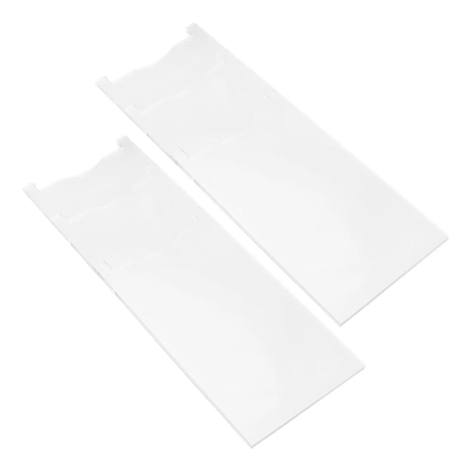 2Set Transparent Acrylic Adjustable Sofa Bed Wall Stoppers Furniture Gap Fillers Fire Safety Spacers Couch Cabinet Wall
2Set Transparent Acrylic Adjustable Sofa Bed Wall Stoppers Furniture Gap Fillers Fire Safety Spacers Couch Cabinet Wall