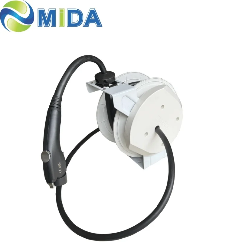 7KW-11KW 32A-50A Portable EV Charger Cable Reel AC Wallbox Balancer 5m Cable
7KW-11KW 32A-50A Portable EV Charger Cable Reel AC Wallbox Balancer 5m Cable