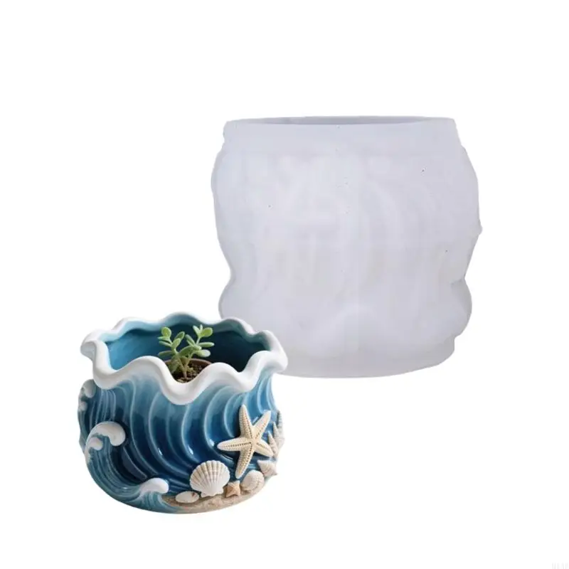 91AF Craft Silicone Mold for Jewelry Making in Beautiful Sea Theme Motion Pattern
91AF Craft Silicone Mold for Jewelry Making in Beautiful Sea Theme Motion Pattern