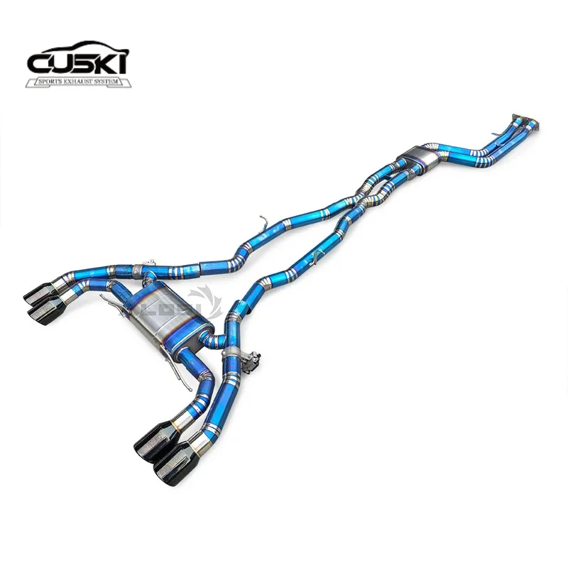 Легкая выхлопная труба из титанового сплава с клапаном, подходящая для модификации автомобильной выхлопной трубы BMW X3M X4M F97 F98 3.0T 2019-2023
Легкая выхлопная труба из титанового сплава с клапаном, подходящая для модификации автомобильной выхлопной трубы BMW X3M X4M F97 F98 3.0T 2019-2023