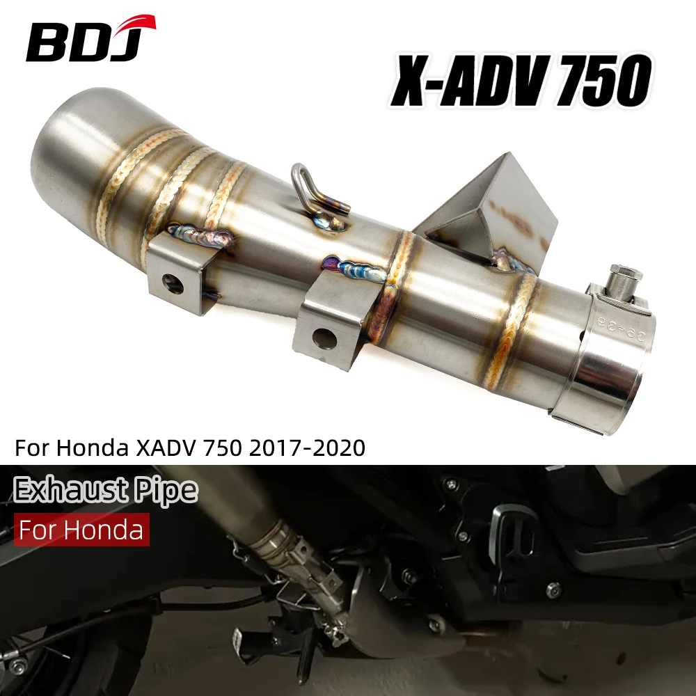 BDJ XADV 750 2020 мотоциклетный разъем для средней выхлопной трубы без шнуровки для Honda XADV X-ADV 750 X-ADV 750 2017-2021 2020
BDJ XADV 750 2020 мотоциклетный разъем для средней выхлопной трубы без шнуровки для Honda XADV X-ADV 750 X-ADV 750 2017-2021 2020