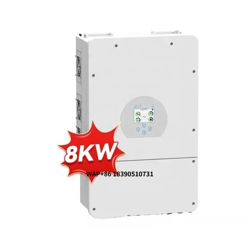 Hybrid Solar System AC DC Inverter 8KW Single Phase Deye Inverter SUN-8K-SG01LP1-EU with Warranty
Hybrid Solar System AC DC Inverter 8KW Single Phase Deye Inverter SUN-8K-SG01LP1-EU with Warranty