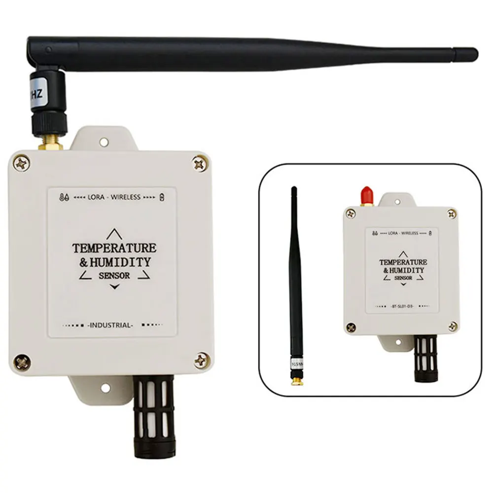 Wireless Temperature and Humidity Sensor Environmental Weather Monitoring Cold Storage High Precision Lora Output
Wireless Temperature and Humidity Sensor Environmental Weather Monitoring Cold Storage High Precision Lora Output