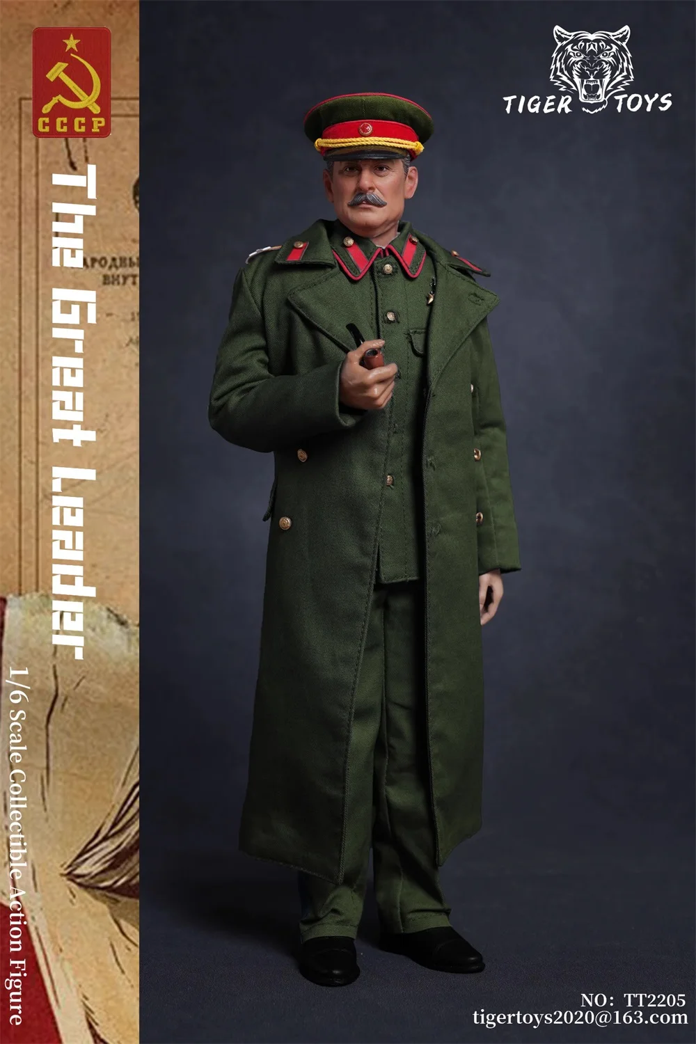 1/6 TIGERTOYS TT2205 Soviet Russian The Greatest Leader Man Stalin Moveable Action Figure Gift For Fans Colletable
1/6 TIGERTOYS TT2205 Soviet Russian The Greatest Leader Man Stalin Moveable Action Figure Gift For Fans Colletable