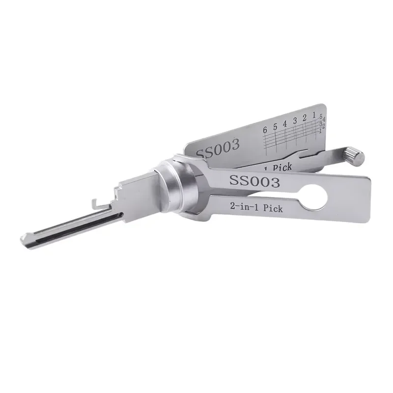 SS003 Residential Locksmith Tools 2-in-1 Lock Pick Opener&Decoder Tools Locksmith Supplies
SS003 Residential Locksmith Tools 2-in-1 Lock Pick Opener&Decoder Tools Locksmith Supplies