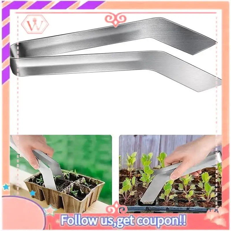Upgraded Used For Plant Transplantation, Stainless Steel Gardening Transplanting Pliers To Reduce Seedling Root Damage
Upgraded Used For Plant Transplantation, Stainless Steel Gardening Transplanting Pliers To Reduce Seedling Root Damage