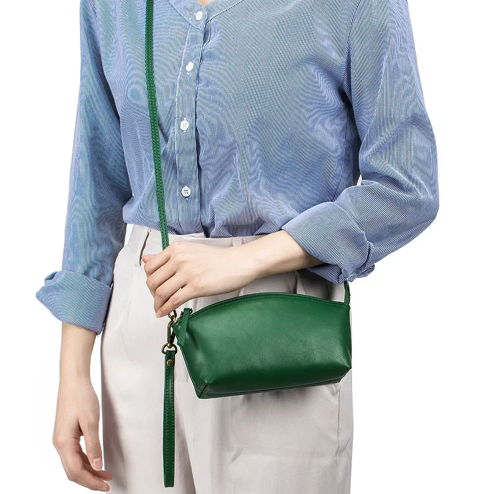 High Quality Genuine Leather Women Crossbody Bag Small Shoulder Handbag Female Cow Leather Clutch Purse Bag
High Quality Genuine Leather Women Crossbody Bag Small Shoulder Handbag Female Cow Leather Clutch Purse Bag