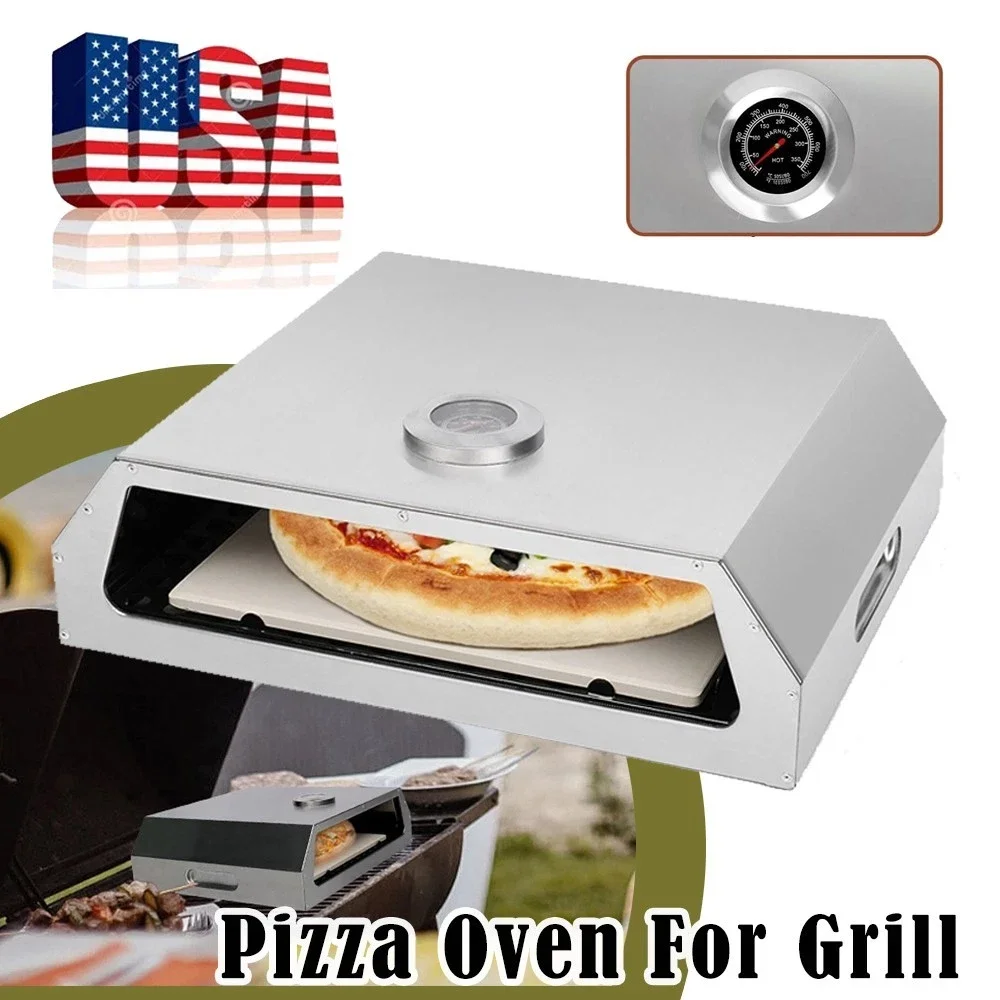 Silver 12 Inch Portable Stainless Steel Outdoor Wood Fired Pizza Oven Grill For Backyard Camping Party Cooking
Silver 12 Inch Portable Stainless Steel Outdoor Wood Fired Pizza Oven Grill For Backyard Camping Party Cooking