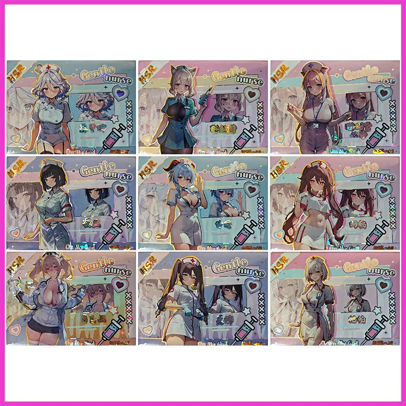 Anime Goddess Story Rare HSR Collectible Card Furina Lynette Hu Tao Yelan Ganyu Mona Topaz Barbara Toys for boy Birthday Present
Anime Goddess Story Rare HSR Collectible Card Furina Lynette Hu Tao Yelan Ganyu Mona Topaz Barbara Toys for boy Birthday Present
