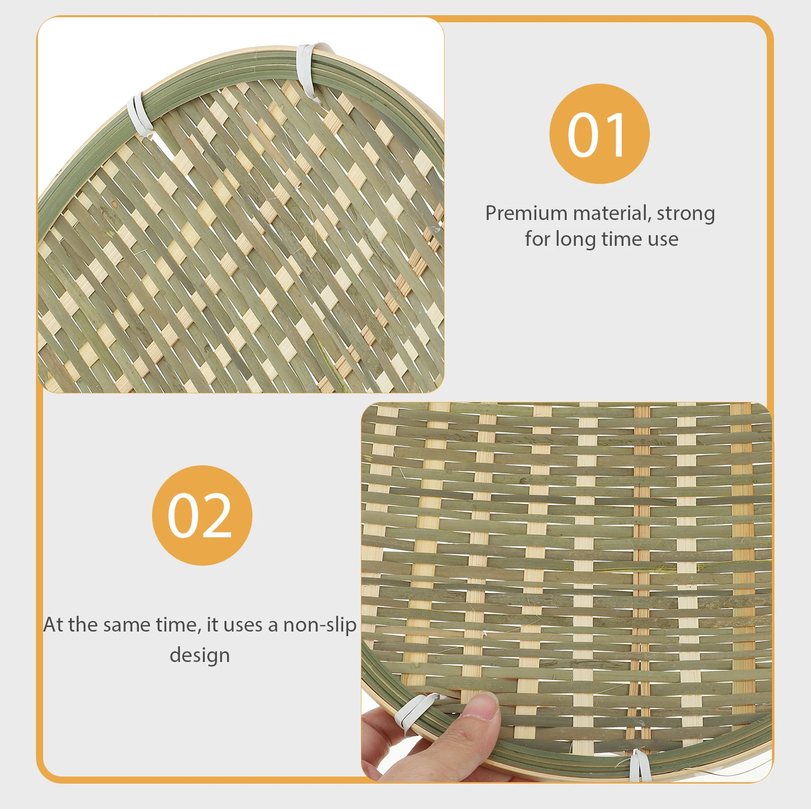 Bamboo Woven Basket Fruit Storage Organizer Multi Purpose Food Tray Kitchen Home Decor Snack Bread Vegetable
Bamboo Woven Basket Fruit Storage Organizer Multi Purpose Food Tray Kitchen Home Decor Snack Bread Vegetable