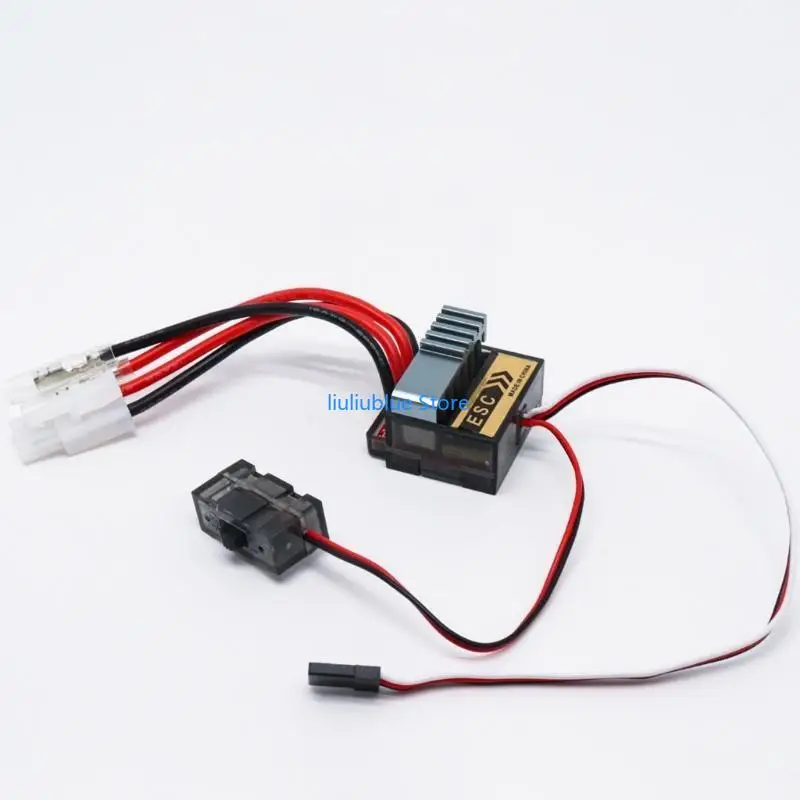 Two-way 320A ESC Mini Brushed Electric Speed Controller for RC Car Modified Toy for Adult Children Playing Accessory 62CF
Two-way 320A ESC Mini Brushed Electric Speed Controller for RC Car Modified Toy for Adult Children Playing Accessory 62CF