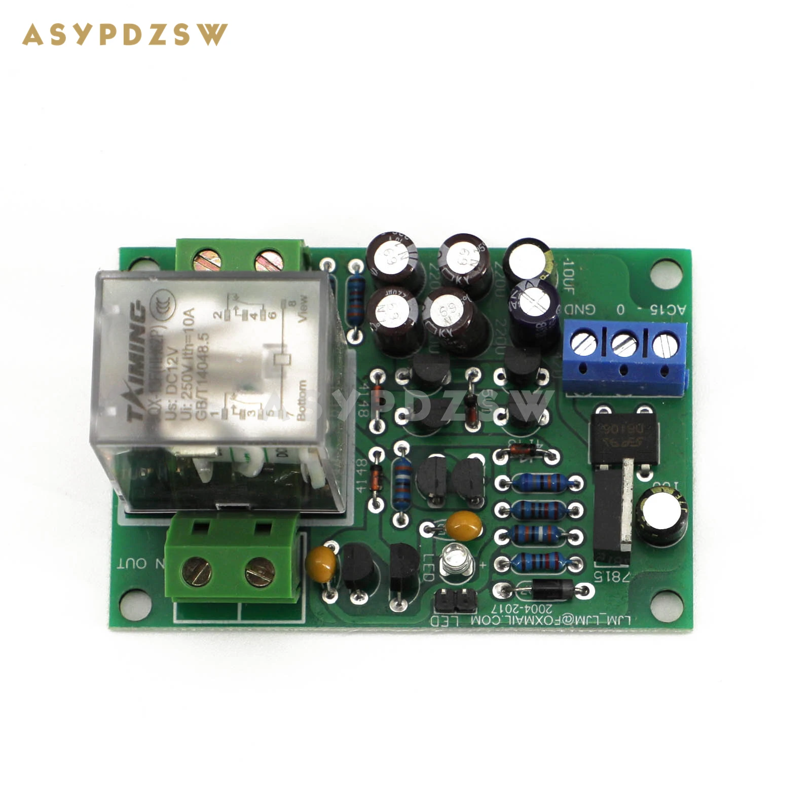 LJM Full discrete stereo Power amplifier Speaker protection Finished board With transparent relay
LJM Full discrete stereo Power amplifier Speaker protection Finished board With transparent relay