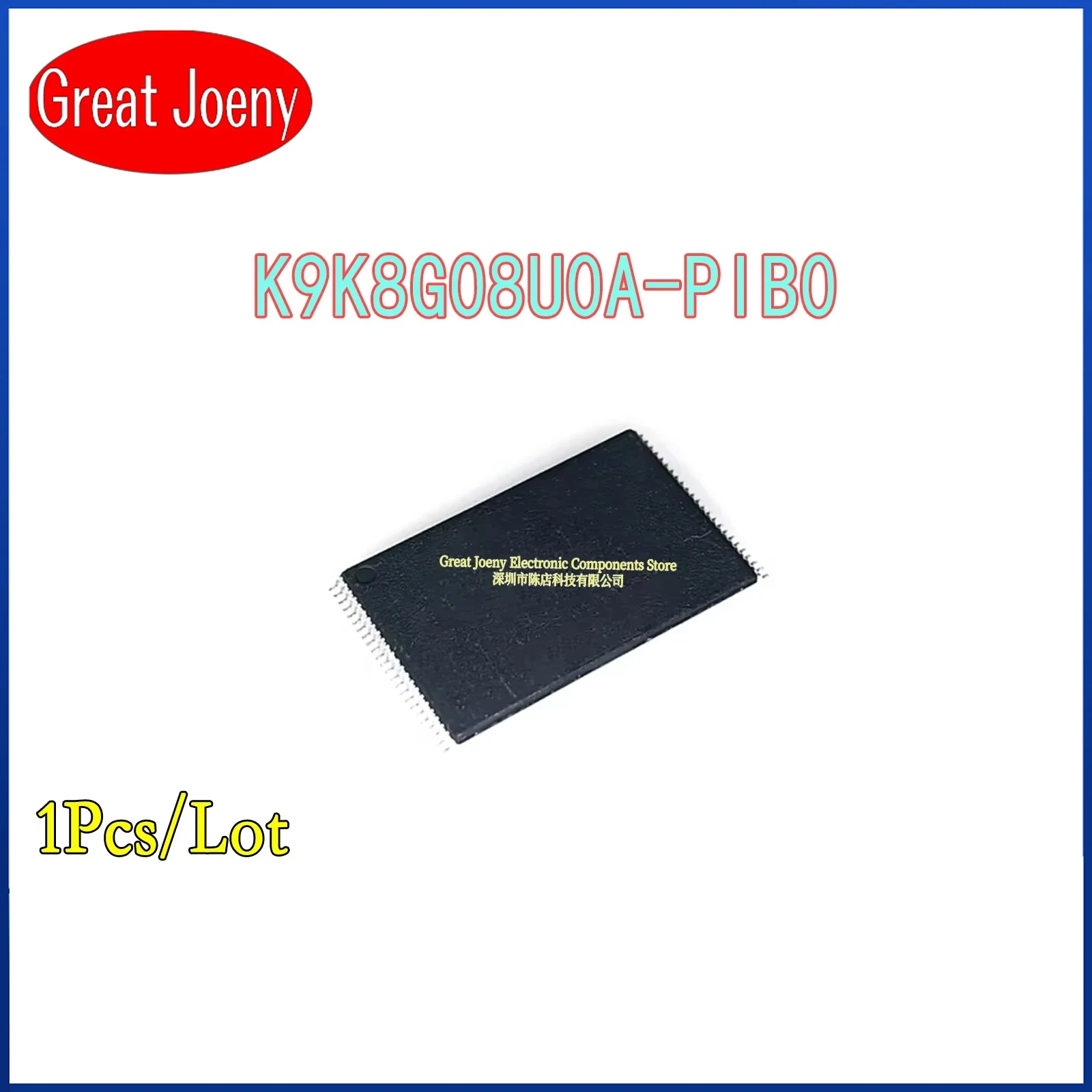 New Original K9K8G08U0A-PIB0 Memory IC Chipset Bulk Best Price TSOP-48
New Original K9K8G08U0A-PIB0 Memory IC Chipset Bulk Best Price TSOP-48