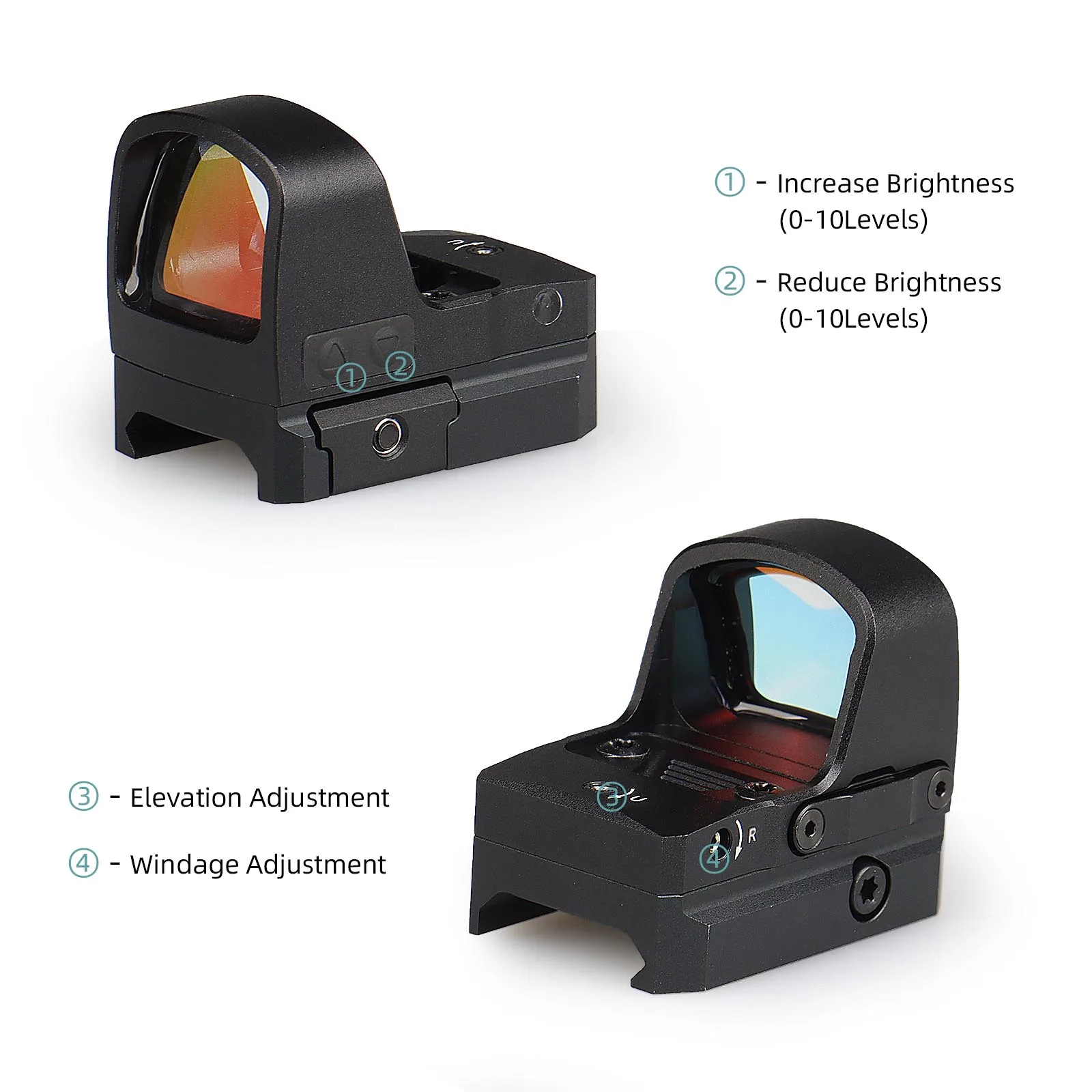 PPT 1x22 3MOA Red Dot Sight Reflex Riflescope Hunting Scope With Wide Mount Rail Co-Witness Holographic AR15 gs2-0141
PPT 1x22 3MOA Red Dot Sight Reflex Riflescope Hunting Scope With Wide Mount Rail Co-Witness Holographic AR15 gs2-0141