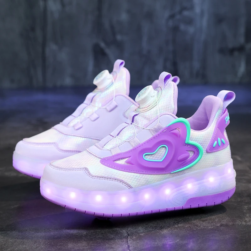 New Winter Heelys 2025 for Girls: Invisible 4-Wheel Auto-Retractable Wear-Resistant Walking Sports Shoes casual
New Winter Heelys 2025 for Girls: Invisible 4-Wheel Auto-Retractable Wear-Resistant Walking Sports Shoes casual