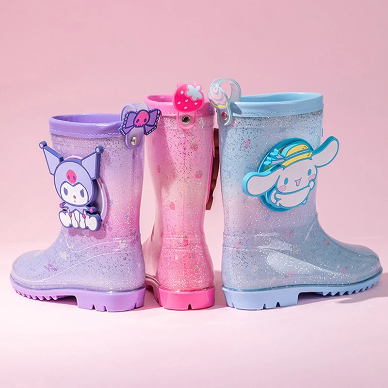 Child Rain Boots Girl Sanrios Rain Boots Kids Anti-Slip Waterproof Shoes Anime Figure Kawaii Cartoon Middle Tube Student
Child Rain Boots Girl Sanrios Rain Boots Kids Anti-Slip Waterproof Shoes Anime Figure Kawaii Cartoon Middle Tube Student